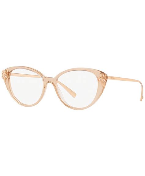 versace 3262|Versace VE3262B Women's Cat Eye Eyeglasses .